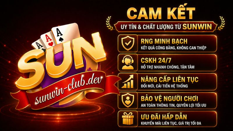 Cam kết uy tín và chất lượng từ Sunwin