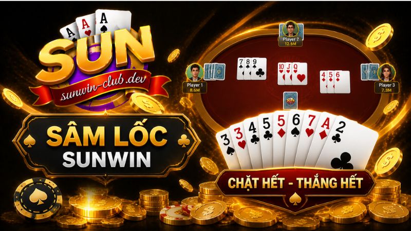 Game bài Sâm Lốc Sunwin là dạng bài Tây chất lượng